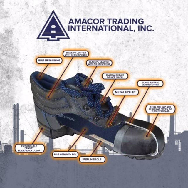 Amacor Trading International Inc Roxxon Safety Shoes Low Cut